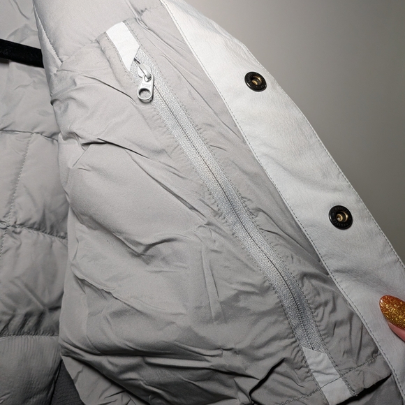 Arc'teryx Men's Rico Shacket Grey 750 Down Snap Front Shirt Jacket | Large - Picture 7 of 12